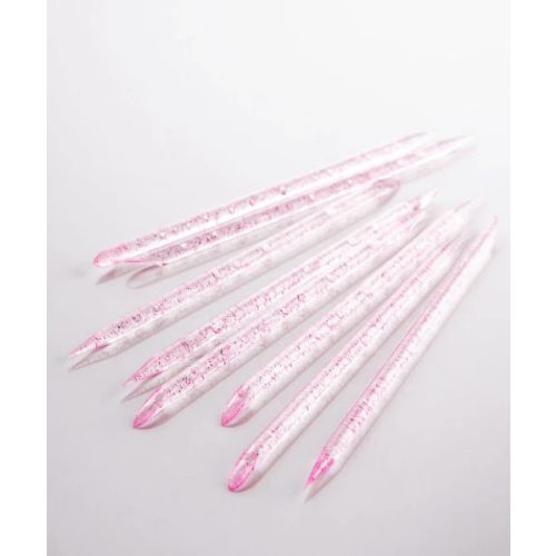 Reusable plastic sticks for cuticles, in assortment (50